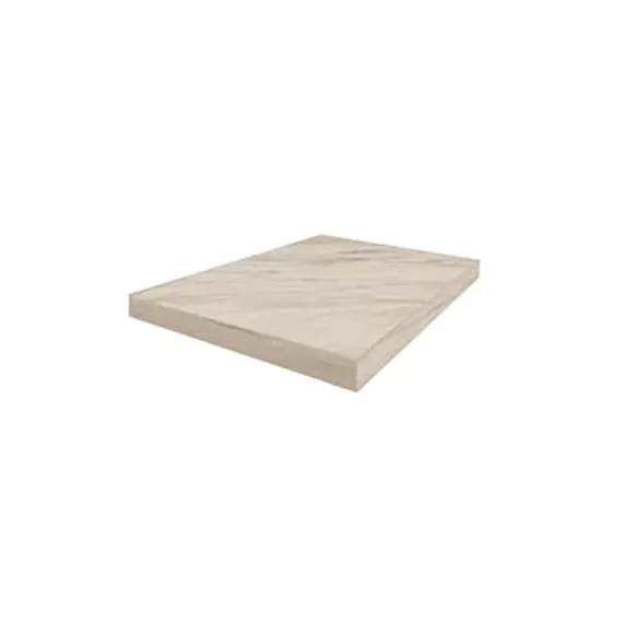 Ступень Portofino (Портофино) 330x450 угловая левая белая, изображение 2