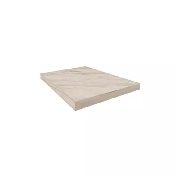 Ступень Portofino (Портофино) 330x450 угловая правая белая шлифованная, изображение 2