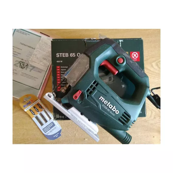 Электролобзик Metabo STEB 65 Quick 601030000, изображение 16