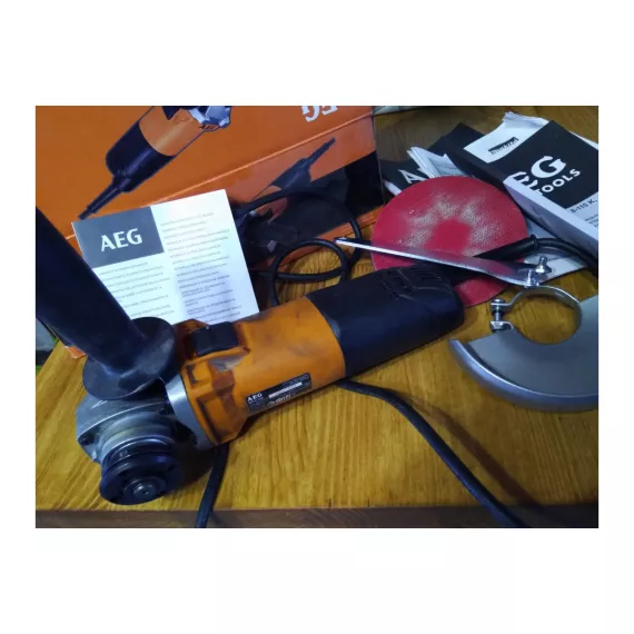 Угловая шлифмашина AEG WS 8-125 4935451402, изображение 17