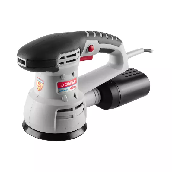 Орбитально-шлифовальная машина ЗУБР ЗОШМ-450-125, изображение 2