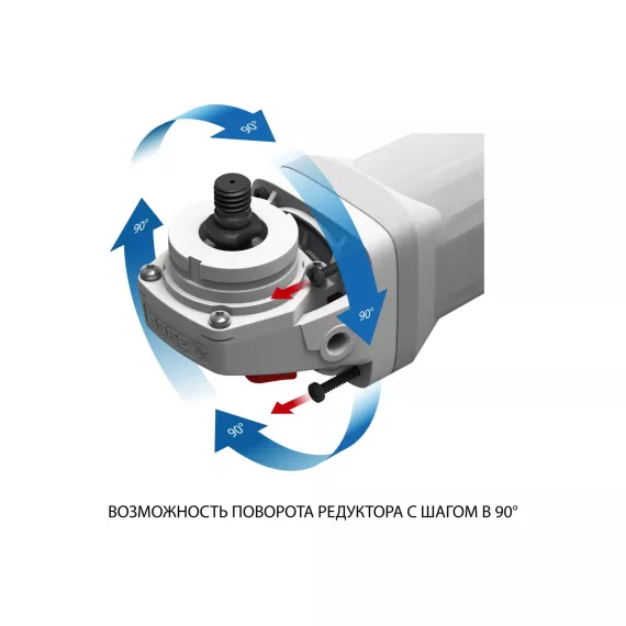 Углошлифовальная машина Зубр Профессионал УШМ-П125-1400 ЭПСТ, изображение 3