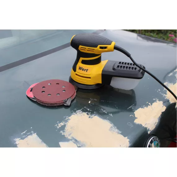 Эксцентриковая шлифмашина WERT EES 125DE, изображение 13