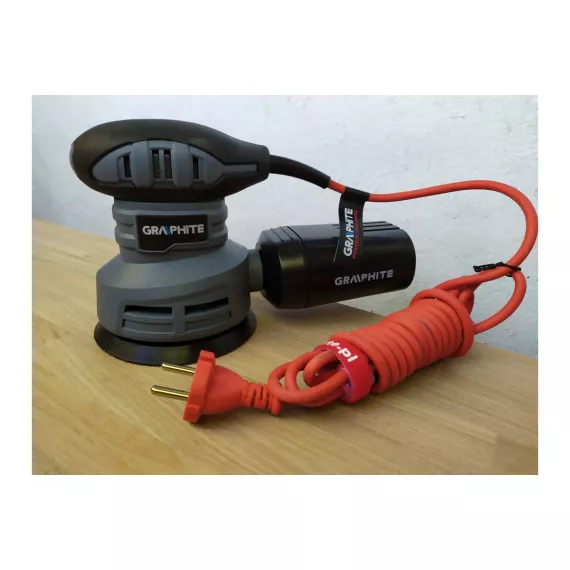 Эксцентриковая шлифовальная машина GRAPHITE 59G343, изображение 4