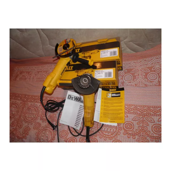 Угловая шлифмашина DEWALT DWE 4215, изображение 13