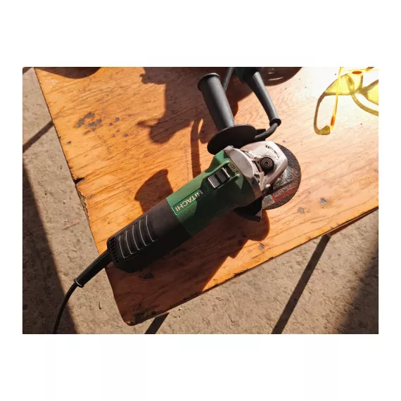 Угловая шлифмашина Hitachi G13SR4-NU + алмазный диск Carat, изображение 15