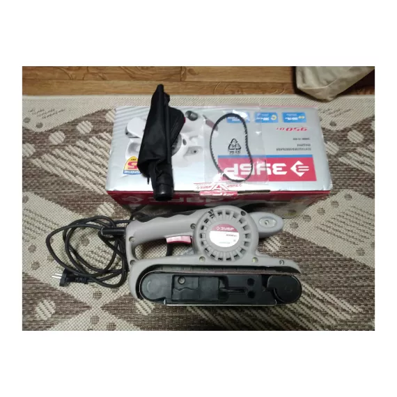 Ленточная шлифмашина Зубр ЗЛШМ-76-950, изображение 3