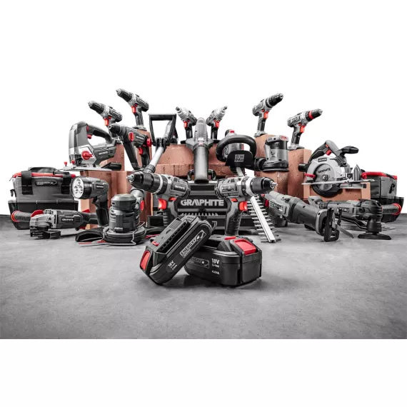 Аккумуляторная угловая шлифмашина GRAPHITE Energy+ 58g003, изображение 6