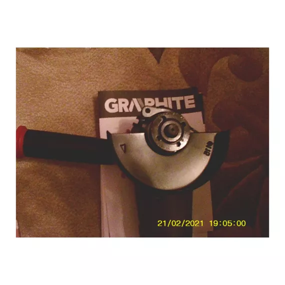 Аккумуляторная угловая шлифмашина GRAPHITE Energy+ 58g003, изображение 13