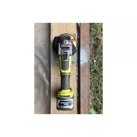 Бесщеточная углошлифмашина Ryobi ONE+ R18AG7-0 5133002852, изображение 50