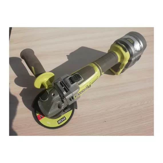 Бесщеточная углошлифмашина Ryobi ONE+ R18AG7-0 5133002852, изображение 32