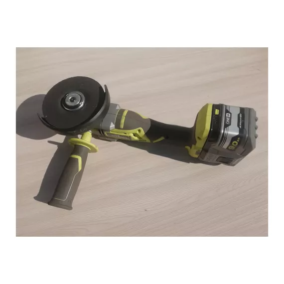 Бесщеточная углошлифмашина Ryobi ONE+ R18AG7-0 5133002852, изображение 34