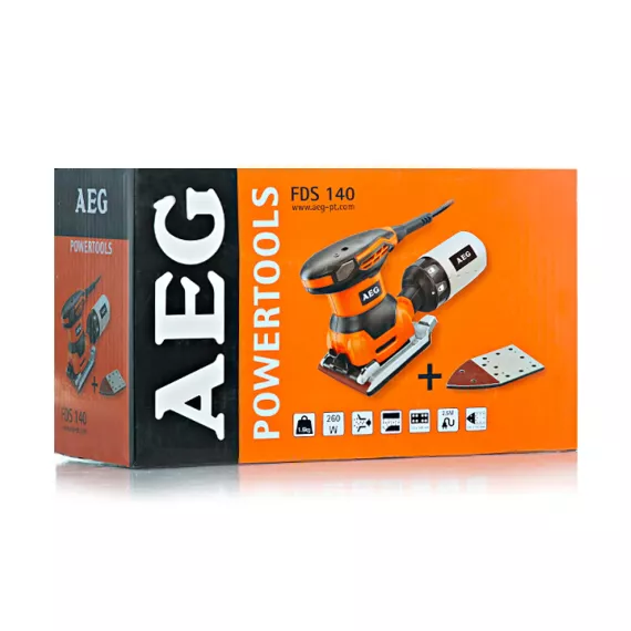 Вибрационная шлифмашина AEG FDS 140 4935416090, изображение 5