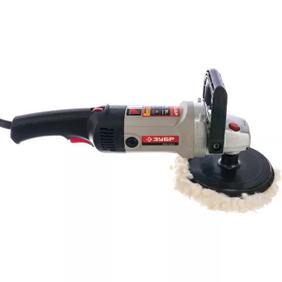 Полировальная машина ЗУБР 1300 Вт ЗПМ-1300Э, изображение 5
