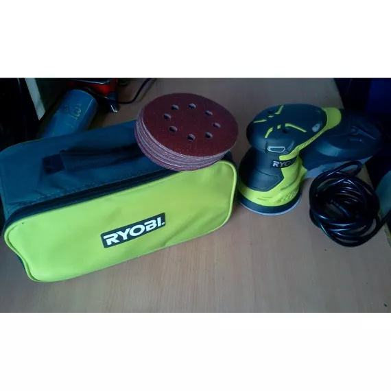 Эксцентриковая шлифмашина Ryobi ROS300A 5133001142, изображение 55