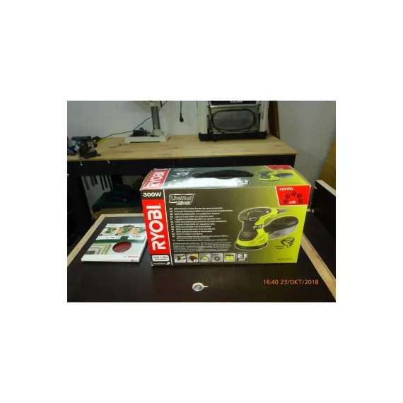 Эксцентриковая шлифмашина Ryobi ROS300A 5133001142, изображение 44