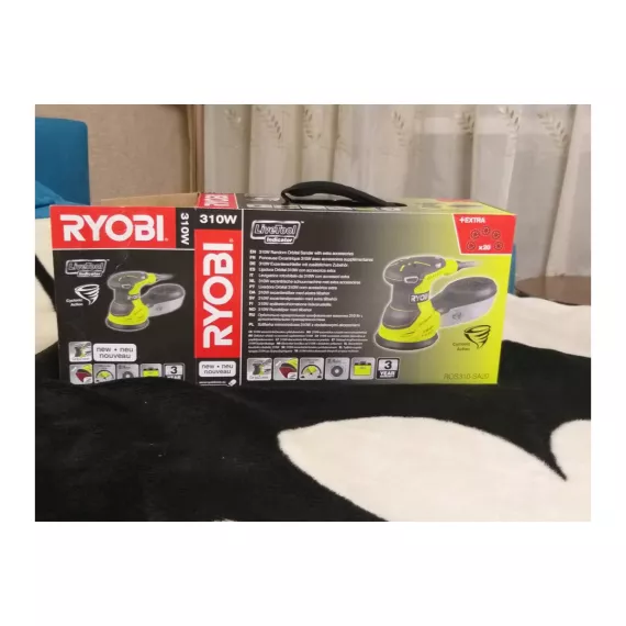 Эксцентриковая шлифмашина Ryobi ROS310-SA20 5133003616, изображение 28