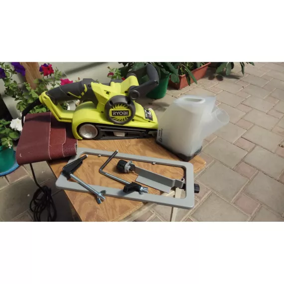 Ленточная шлифмашина Ryobi EBS800V 5133001146, изображение 95