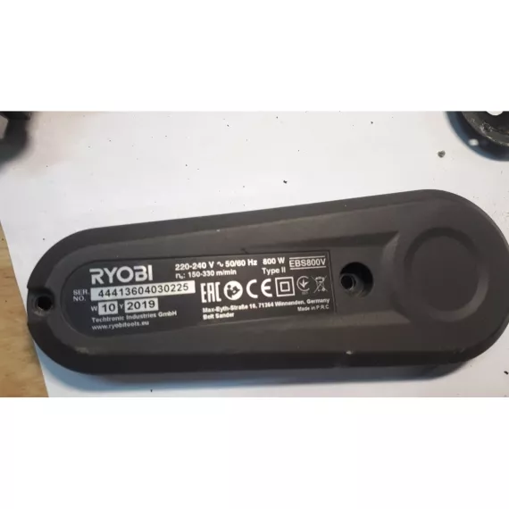 Ленточная шлифмашина Ryobi EBS800V 5133001146, изображение 78