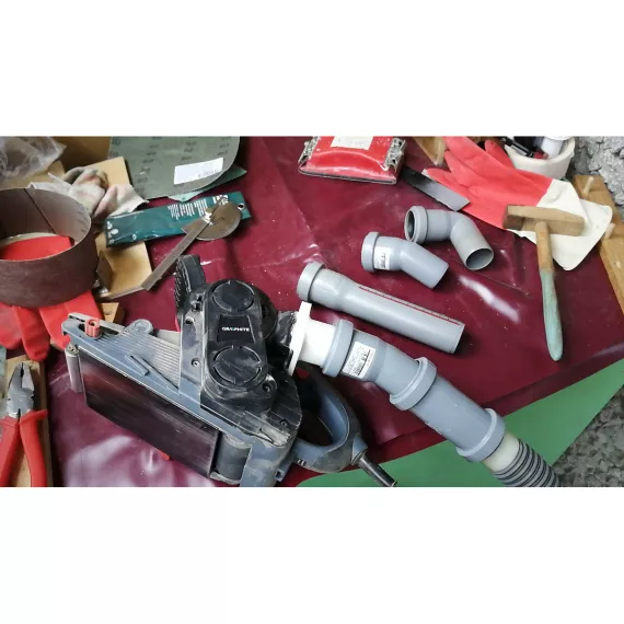 Ленточная шлифовальная машина GRAPHITE 800 Вт, лента 75 x 457 мм 59G392, изображение 32