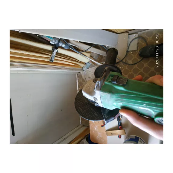 Угловая шлифмашина Hitachi G13SS2-NU + алмазный диск Carat, изображение 14