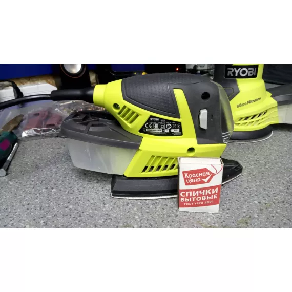 Дельташлифмашина Ryobi RPS80-G 5133002905, изображение 14