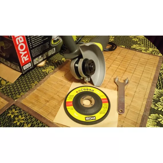 Углошлифмашина Ryobi RAG600-115G 5133002487, изображение 13
