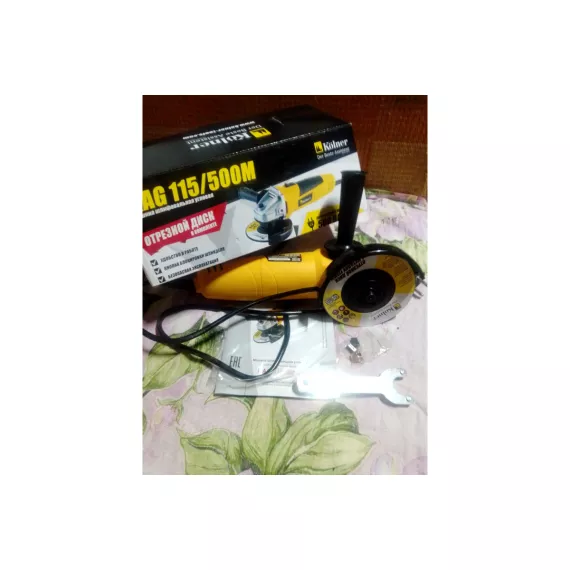 Угловая шлифовальная машина Kolner KAG 115/500M, изображение 10