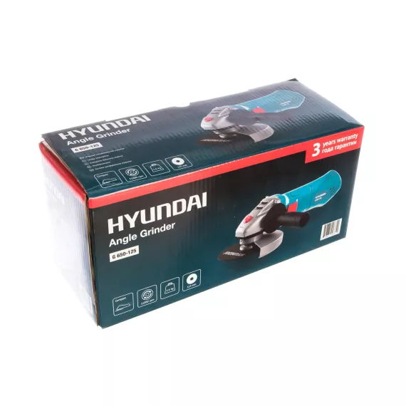 Угловая шлифмашина Hyundai G 650-125, изображение 6