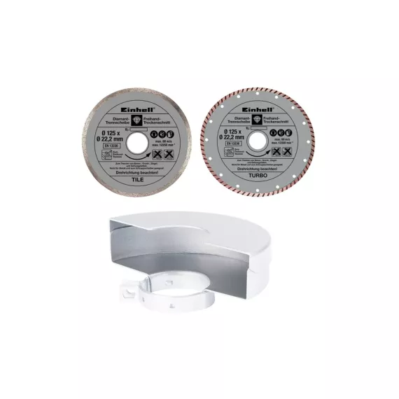 Угловая шлифмашина Einhell TC-AG 125 kit 4430624, изображение 2