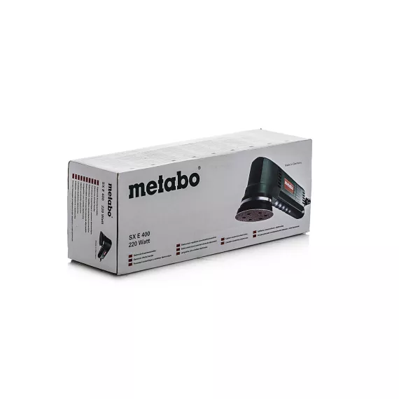 Эксцентриковая шлифмашина Metabo SXE 400 600405000, изображение 2