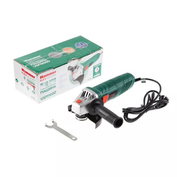 Угловая шлифмашина HAMMER Flex USM900D 501521, изображение 7