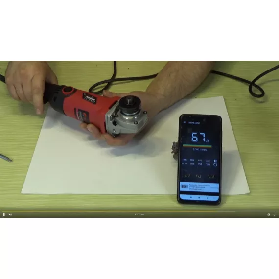 Угловая шлифовальная машина Edon AG-125/1000ER 1001010314, изображение 2