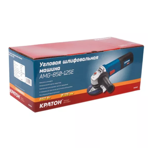 Угловая шлифмашина Кратон AMG-850-125E 3 05 01 027, изображение 5