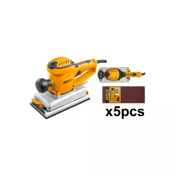 Вибрационная шлифовальная машина INGCO INDUSTRIAL FS35028, изображение 2