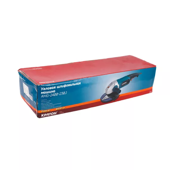 Шлифовальная угловая машина КРАТОН AMG-2400-230J 3 05 01 044, изображение 4