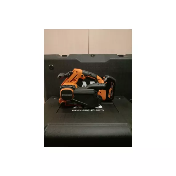 Бесщеточная ленточная шлифмашина AEG BHBS18-75BL-0 4935459582, изображение 12