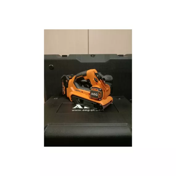 Бесщеточная ленточная шлифмашина AEG BHBS18-75BL-0 4935459582, изображение 8