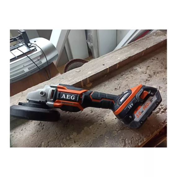 Бесщеточная угловая шлифмашина AEG BEWS18-125BL-0 4935464414, изображение 27