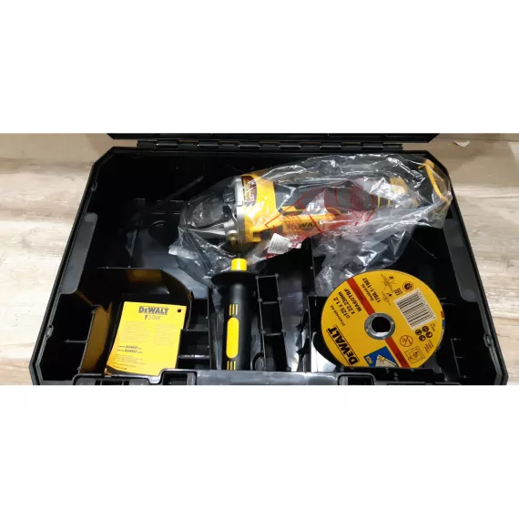 Бесщеточная угловая шлифмашина DEWALT DCG405NT, изображение 199