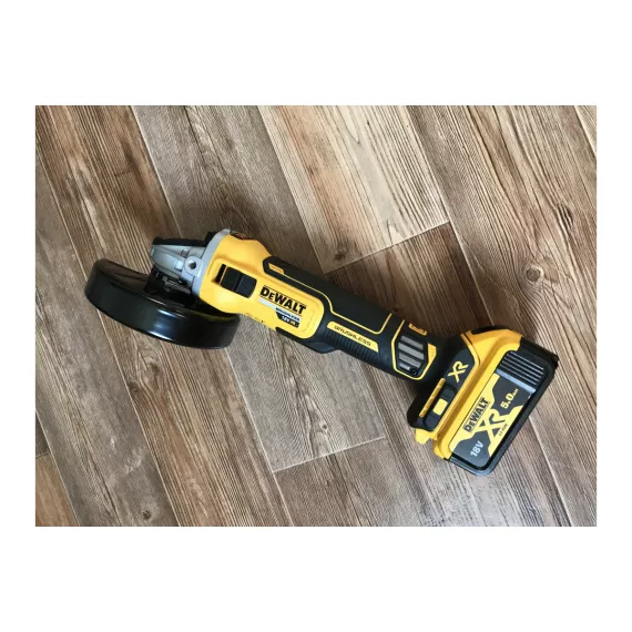 Бесщеточная угловая шлифмашина DEWALT DCG405NT, изображение 65