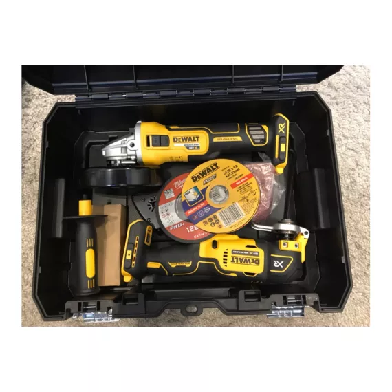 Бесщеточная угловая шлифмашина DEWALT DCG405NT, изображение 158