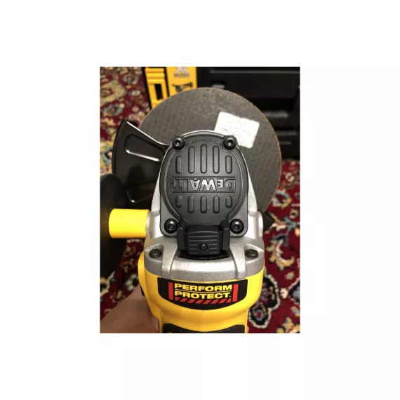 Бесщеточная угловая шлифмашина DEWALT DCG405NT, изображение 146