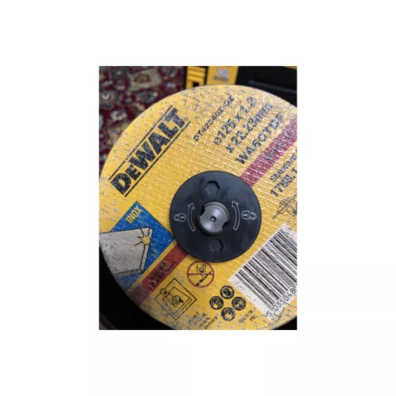 Бесщеточная угловая шлифмашина DEWALT DCG405NT, изображение 43