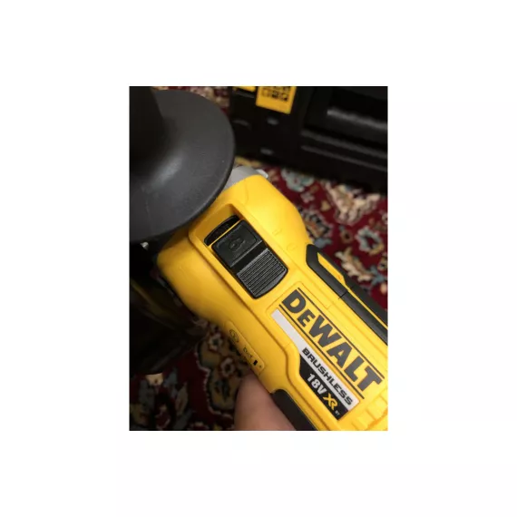 Бесщеточная угловая шлифмашина DEWALT DCG405NT, изображение 44