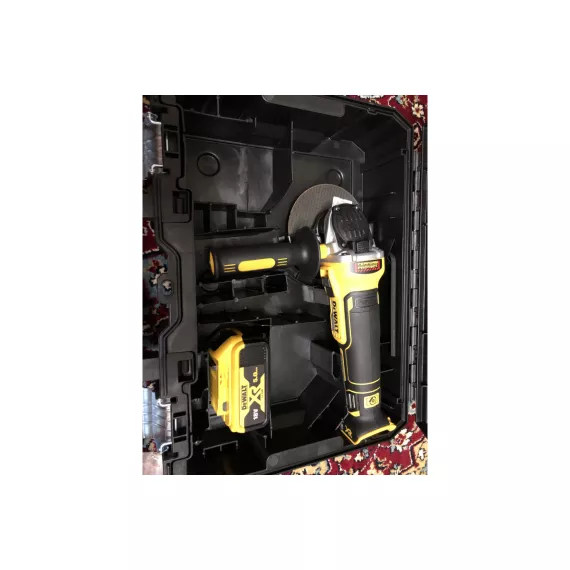 Бесщеточная угловая шлифмашина DEWALT DCG405NT, изображение 47