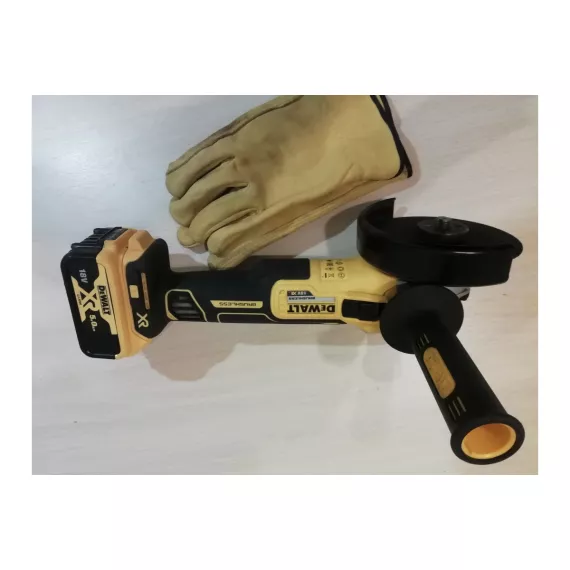 Бесщеточная угловая шлифмашина DEWALT DCG405NT, изображение 20