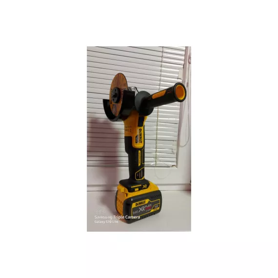 Бесщеточная угловая шлифмашина DEWALT DCG405NT, изображение 17