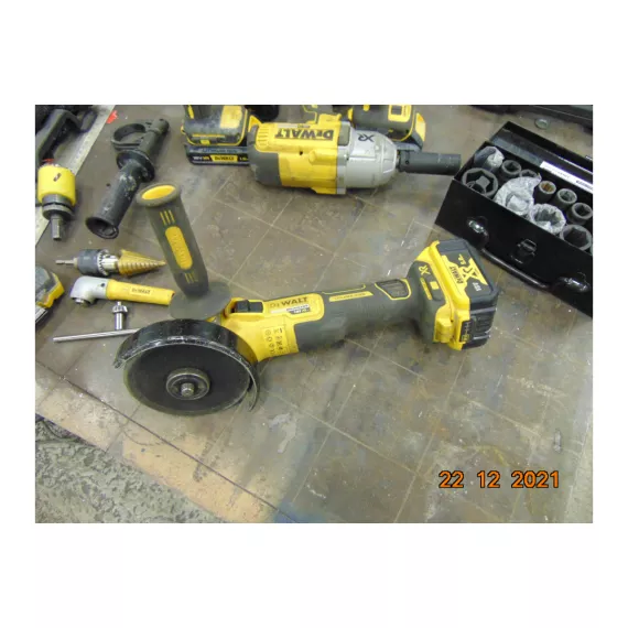 Бесщеточная угловая шлифмашина DEWALT DCG405NT, изображение 95