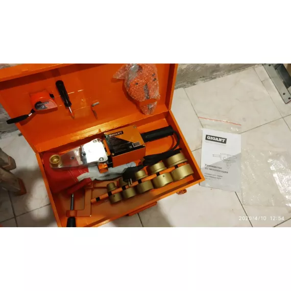 Аппарат для сварки пластиковых труб Gigant GPW-1700, изображение 27